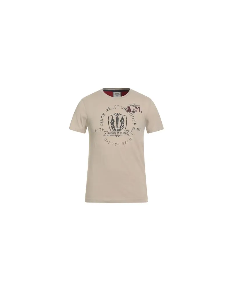 Aeronautica Militare TOPS - T-shirtsauf YOOX.COM Beige