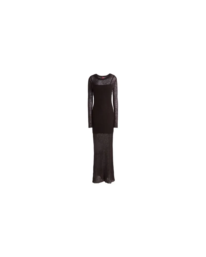 STAUD KLEIDER - Maxi-Kleiderauf YOOX.COM Dunkelbraun