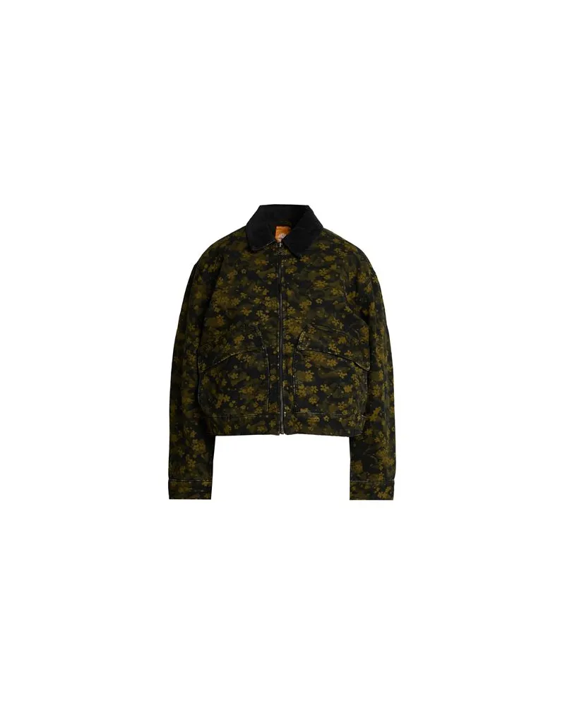 Timberland JACKEN & MÄNTEL - Jeansjacken/Mäntelauf YOOX.COM Militärgrün