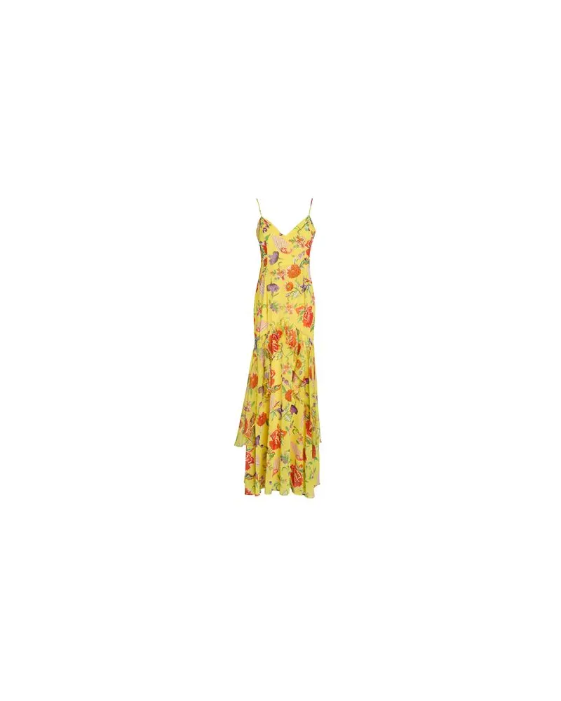 Gai Mattiolo KLEIDER - Maxi-Kleiderauf YOOX.COM Gelb