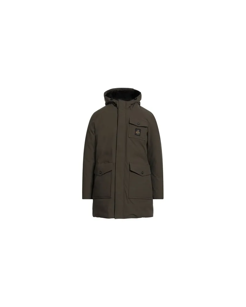 RefrigiWear JACKEN & MÄNTEL - Mäntelauf YOOX.COM Militärgrün