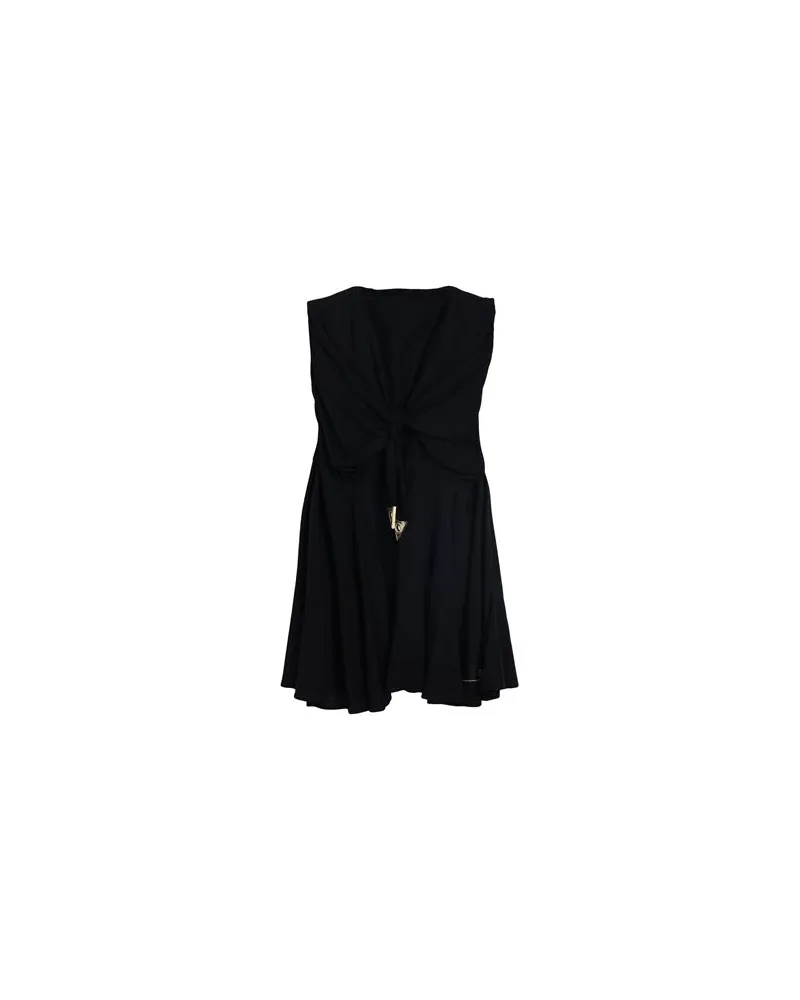 Versace Jeans KLEIDER - Mini-Kleiderauf YOOX.COM Schwarz
