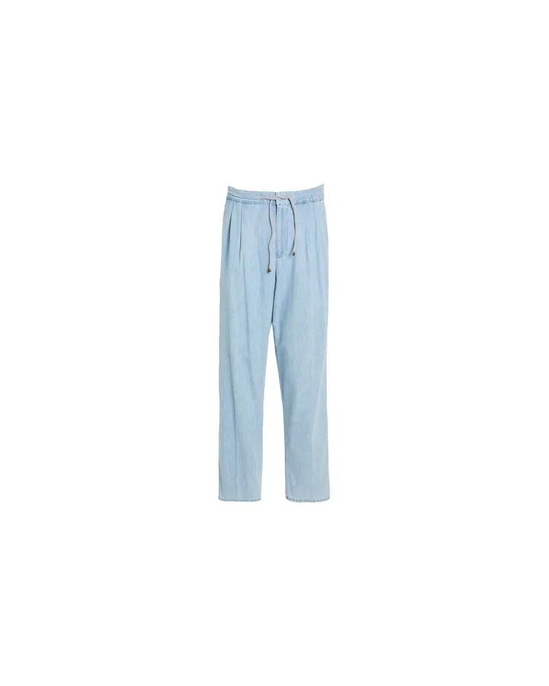 Brunello Cucinelli HOSEN & RÖCKE - Hosenauf YOOX.COM Blau
