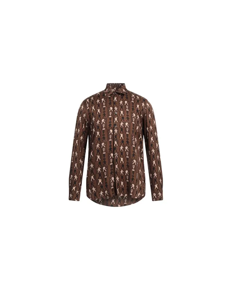 PT TORINO TOPS - Hemdenauf YOOX.COM Braun