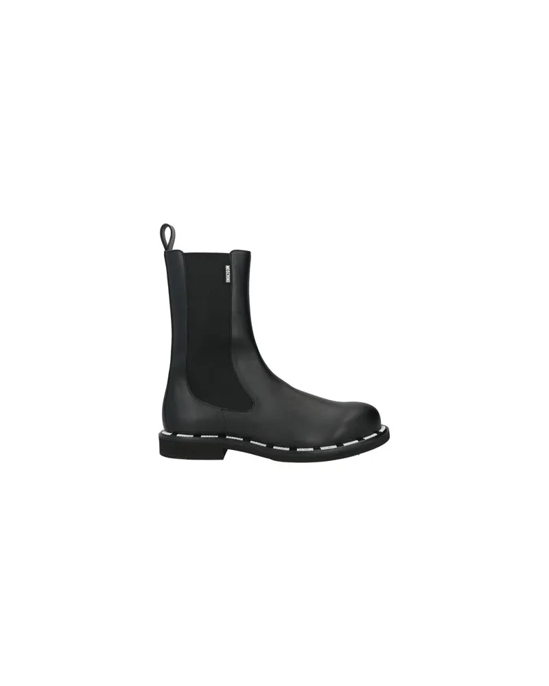 Moschino SCHUHE - Stiefelauf YOOX.COM Schwarz