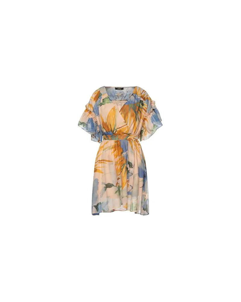 Actitude by Twinset KLEIDER - Mini-Kleiderauf YOOX.COM Pfirsich