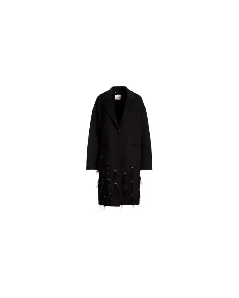 Manila Grace JACKEN & MÄNTEL - Mäntelauf YOOX.COM Schwarz