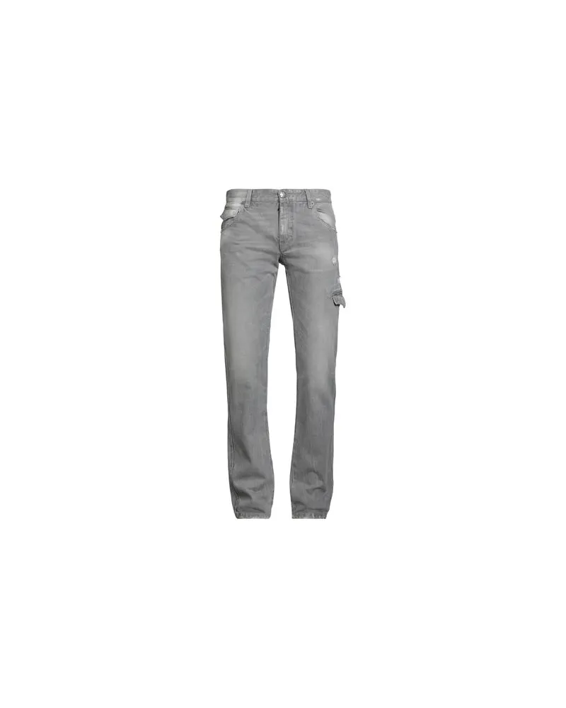 Ermanno Scervino HOSEN & RÖCKE - Jeanshosenauf YOOX.COM Grau