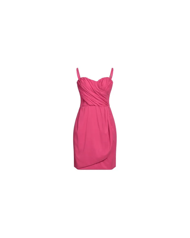 X's Milano KLEIDER - Mini-Kleiderauf YOOX.COM Fuchsia
