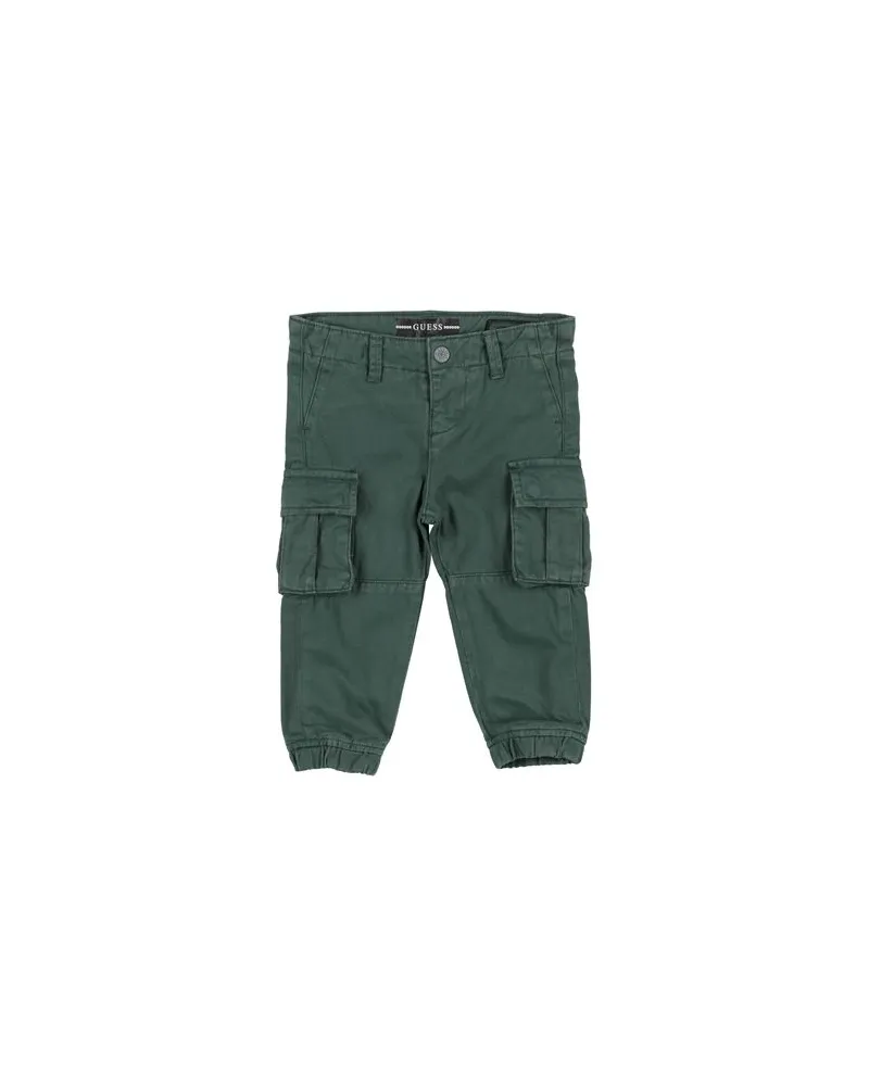 Guess HOSEN & RÖCKE - Hosenauf YOOX.COM Dunkelgrün