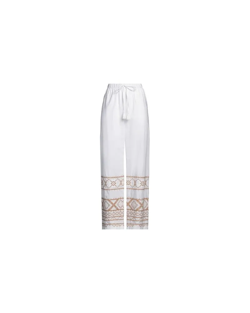 Ermanno Scervino HOSEN & RÖCKE - Hosenauf YOOX.COM Weiß