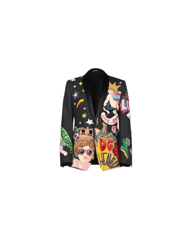 Dolce & Gabbana ANZÜGE und CO-ORDS - Blazersauf YOOX.COM Schwarz