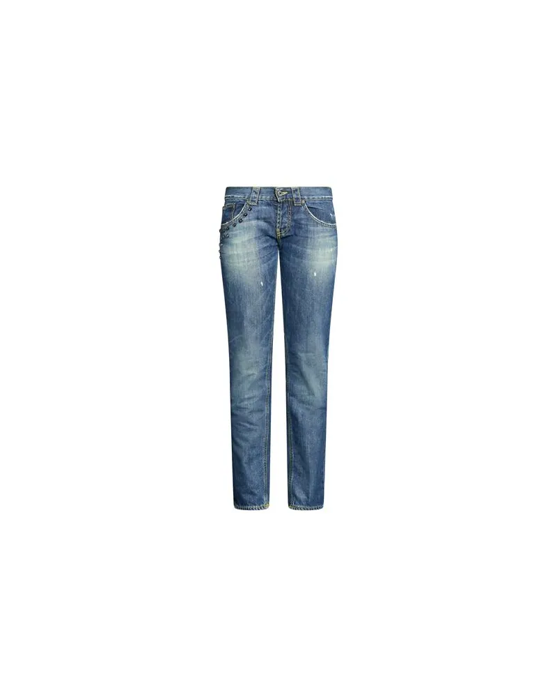 Dondup HOSEN & RÖCKE - Jeanshosenauf YOOX.COM Blau