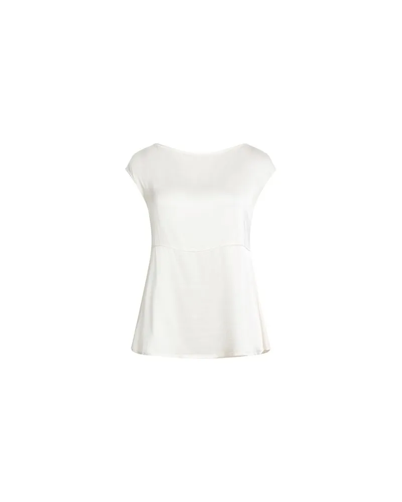 Alessia Santi TOPS - Topsauf YOOX.COM Cremeweiß