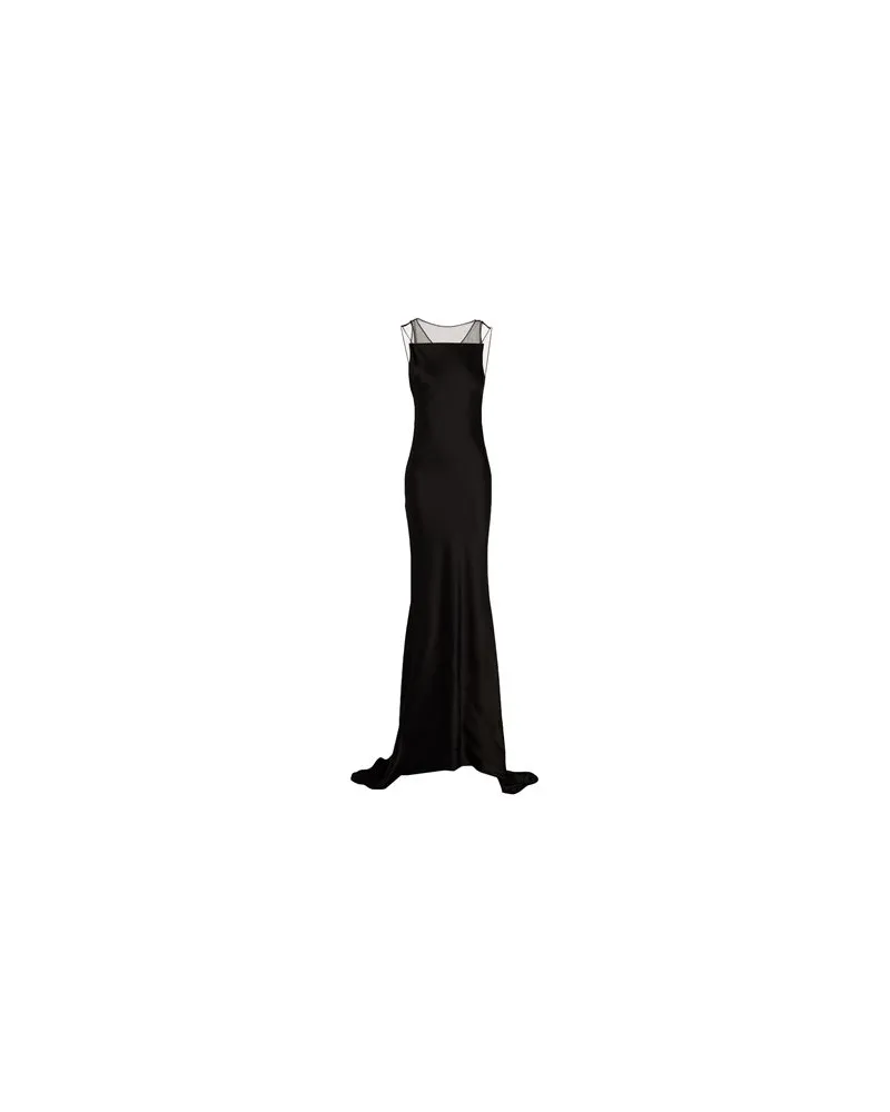 Maison Margiela KLEIDER - Maxi-Kleiderauf YOOX.COM Schwarz