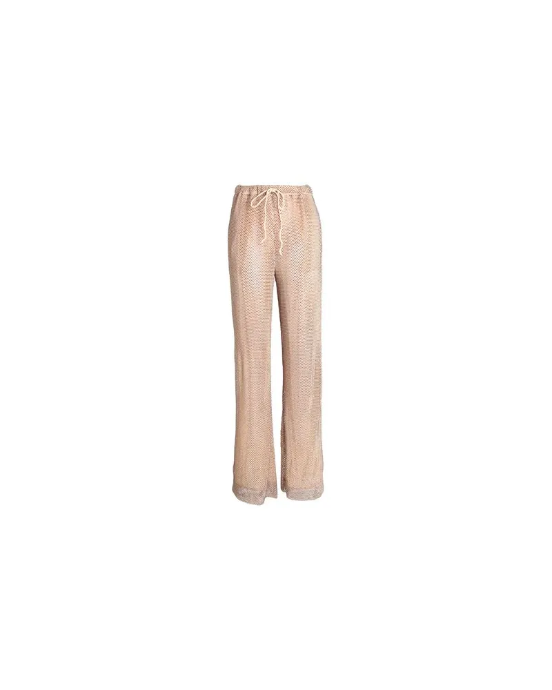 LaQuan Smith HOSEN & RÖCKE - Hosenauf YOOX.COM Beige