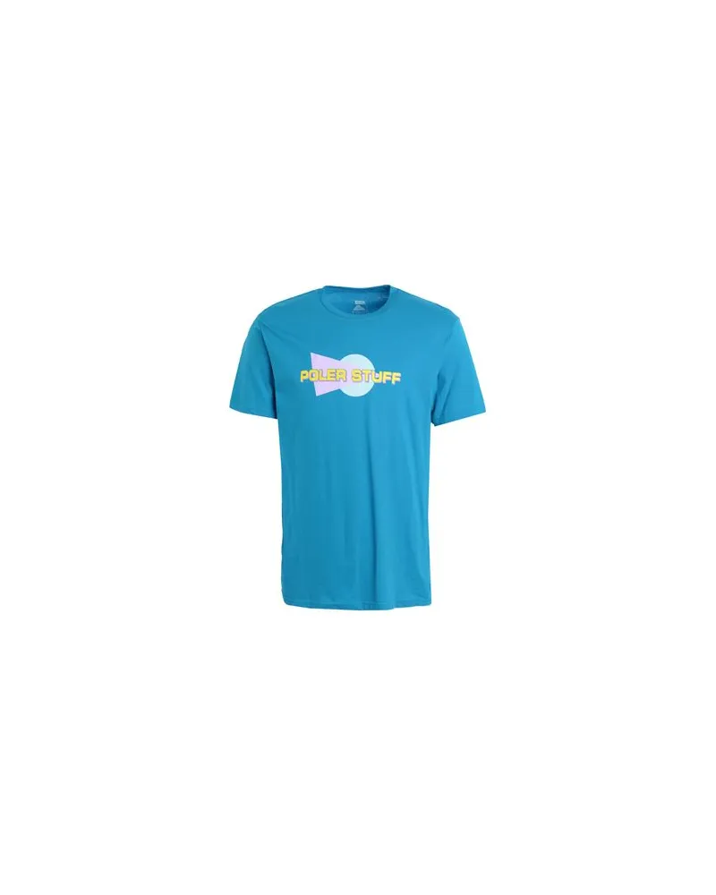 Poler Vapor Tee  - TOPS - T-shirtsauf YOOX.COM Azurblau