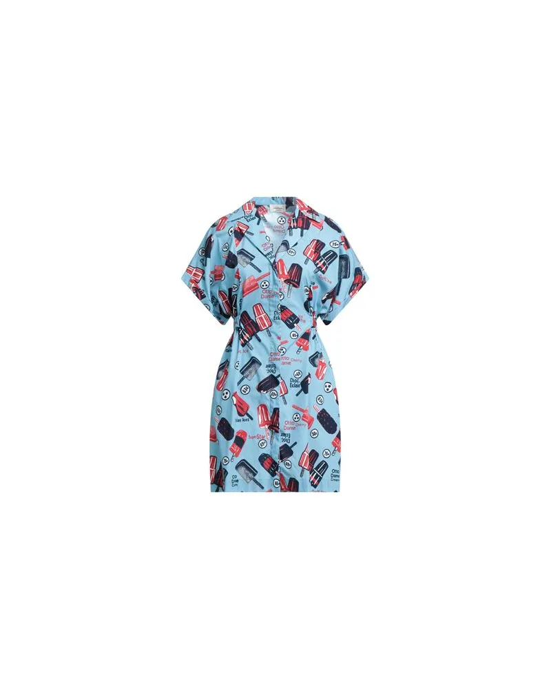 ottod’Ame KLEIDER - Mini-Kleiderauf YOOX.COM Himmelblau