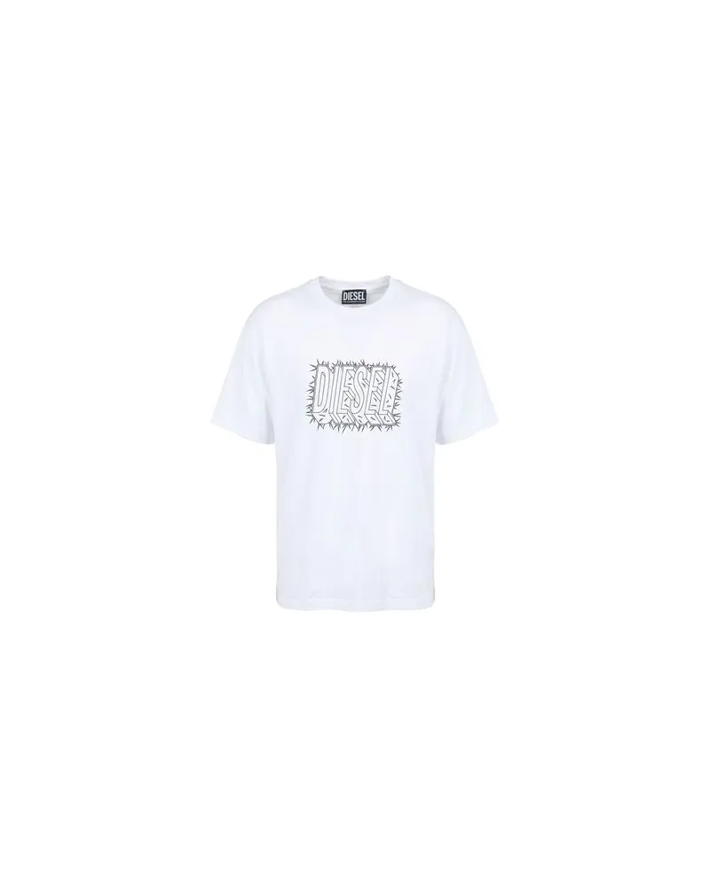 Diesel TOPS - T-shirtsauf YOOX.COM Weiß