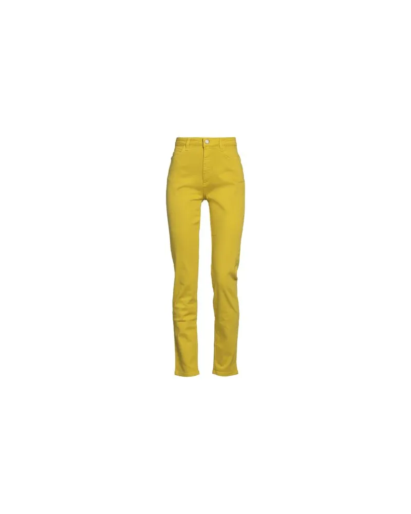 Manila Grace HOSEN & RÖCKE - Jeanshosenauf YOOX.COM Gelb