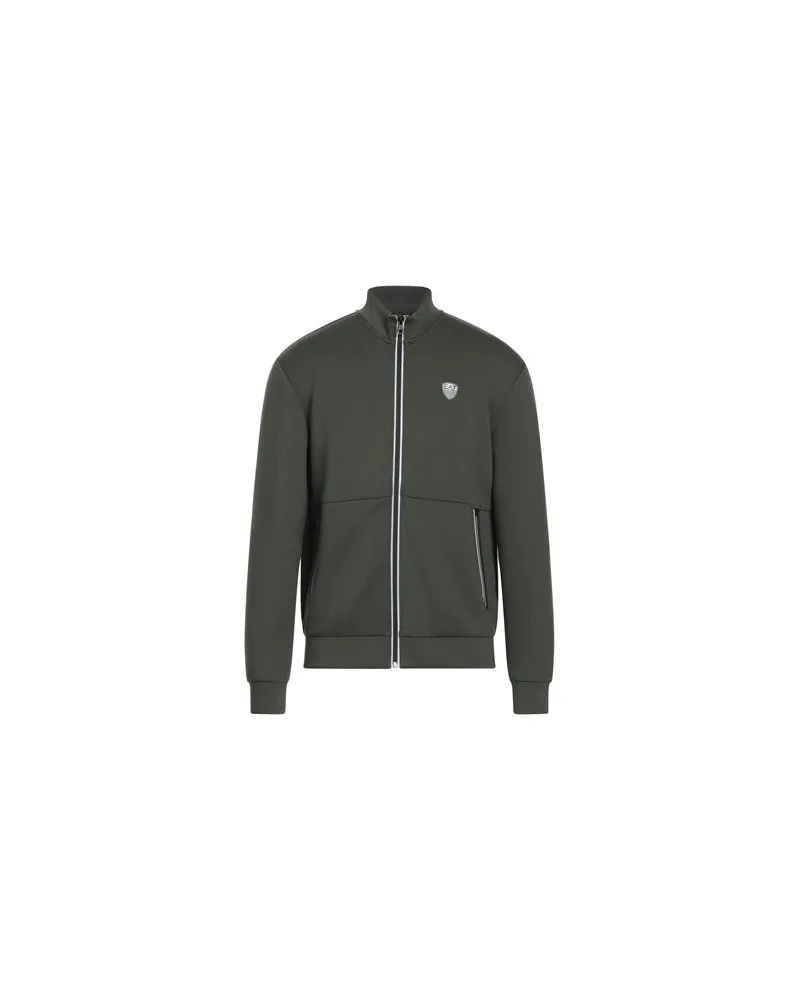EA7 TOPS - Sweatshirtsauf YOOX.COM Dunkelgrün