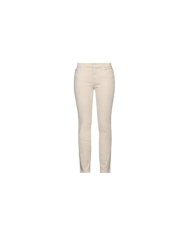 7 for all mankind HOSEN & RÖCKE - Jeanshosenauf YOOX.COM Beige