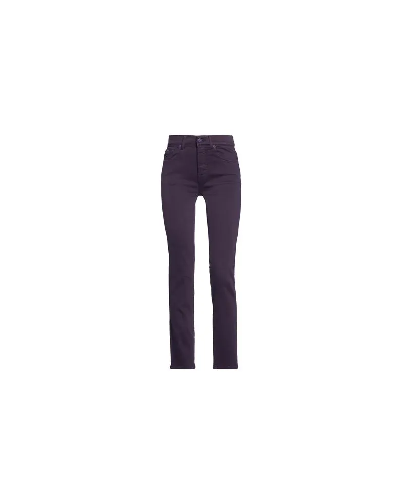 7 for all mankind HOSEN & RÖCKE - Jeanshosenauf YOOX.COM Dunkelviolett