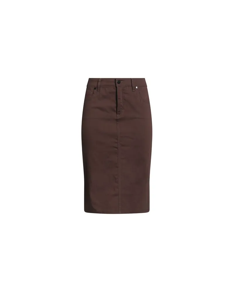 MARANI JEANS HOSEN & RÖCKE - Midi-Röckeauf YOOX.COM Dunkelbraun