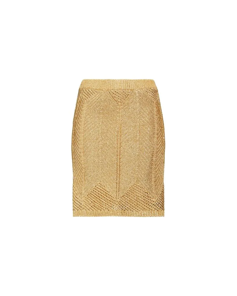 Alberta Ferretti HOSEN & RÖCKE - Miniröckeauf YOOX.COM Gold