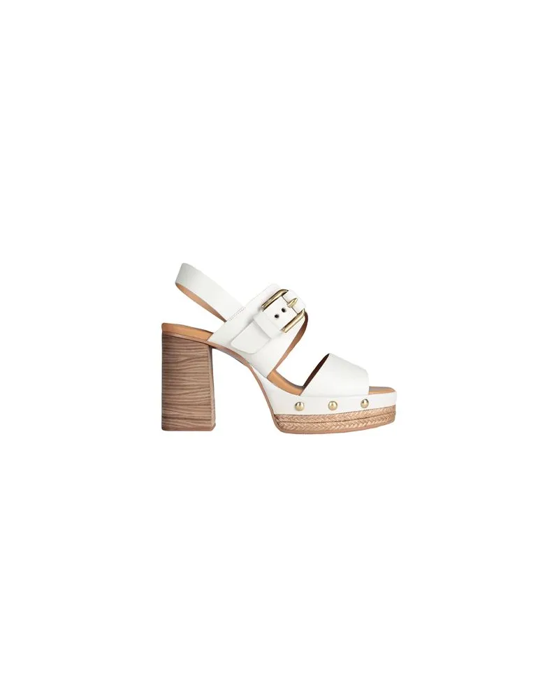 See by Chloé SCHUHE - Sandalenauf YOOX.COM Elfenbein