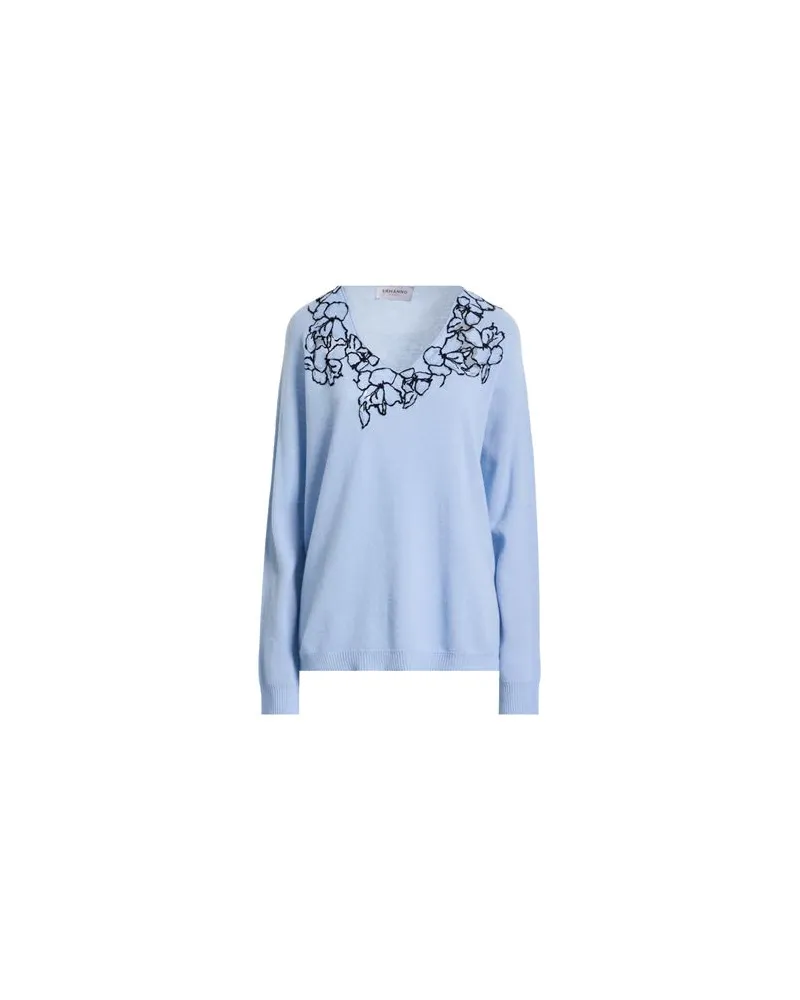 Ermanno Scervino STRICKWAREN - Pulloverauf YOOX.COM Hellblau