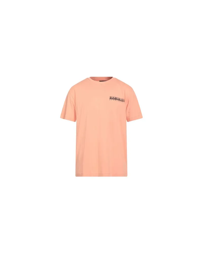 Napapijri TOPS - T-shirtsauf YOOX.COM Lachs