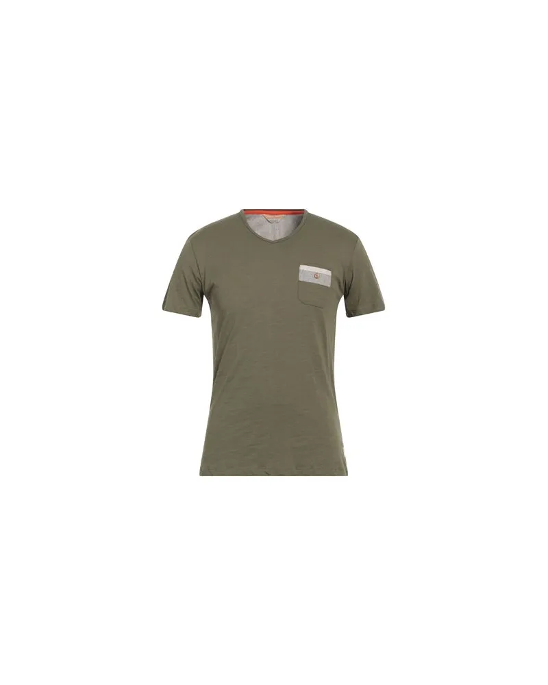 YES ZEE by Essenza TOPS - T-shirtsauf YOOX.COM Militärgrün