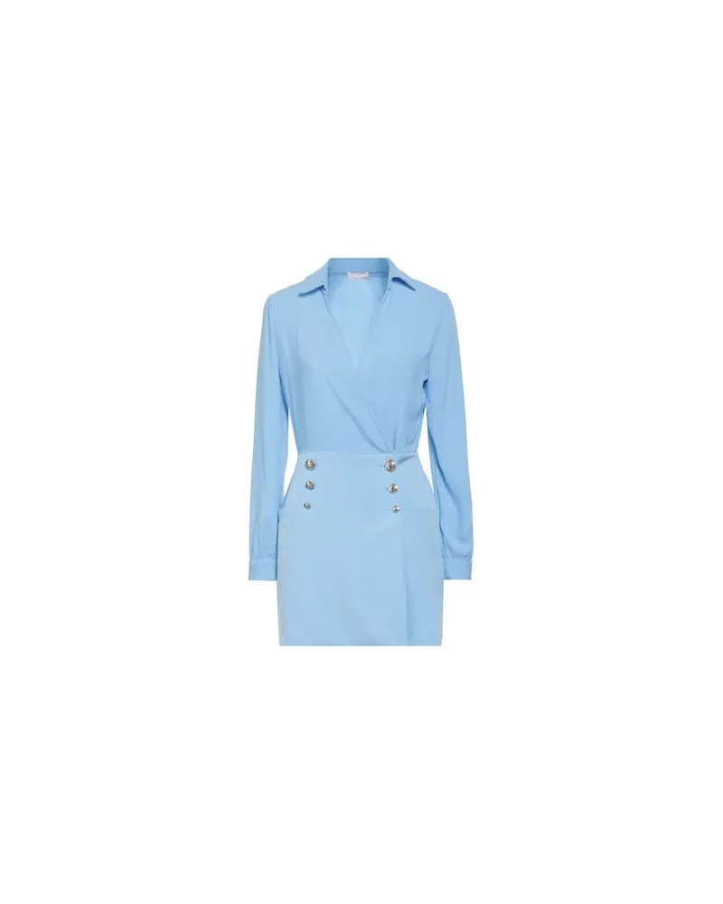 Liu Jo BETTER - KLEIDER - Mini-Kleiderauf YOOX.COM Azurblau