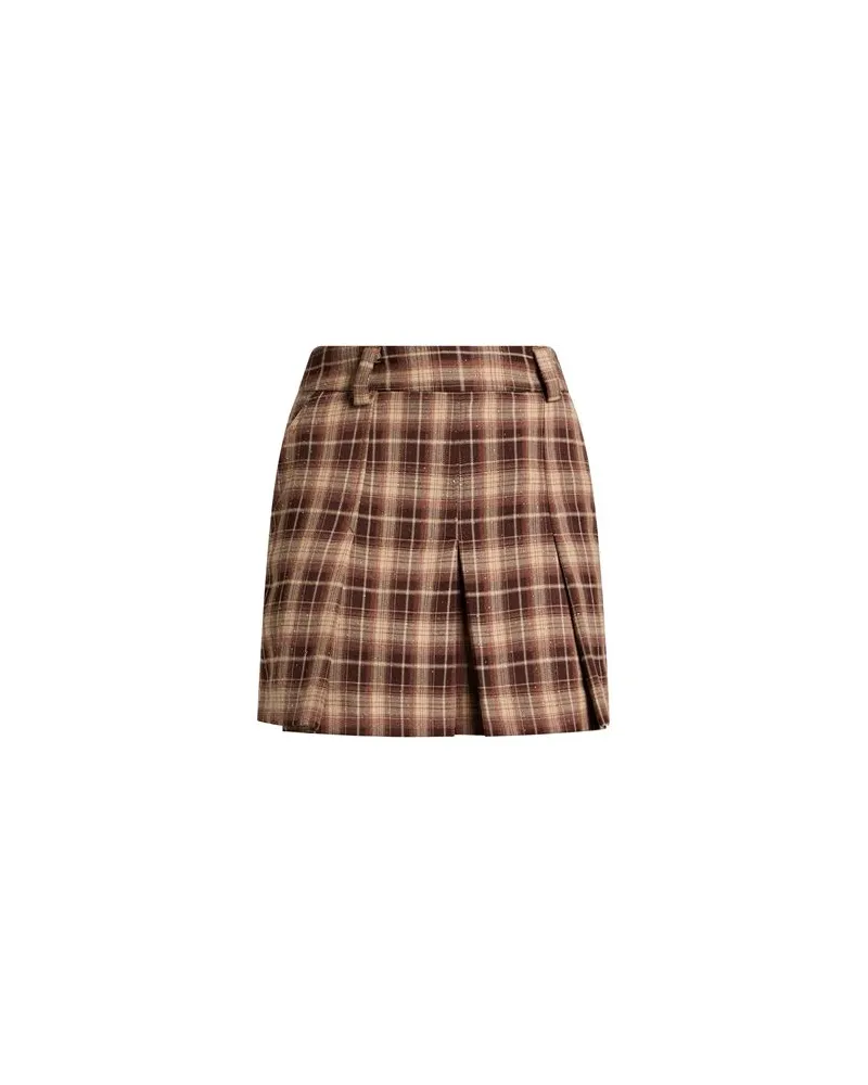 VICOLO HOSEN & RÖCKE - Miniröckeauf YOOX.COM Schokobraun