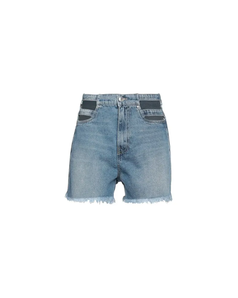VICOLO HOSEN & RÖCKE - Jeansshortsauf YOOX.COM Blau