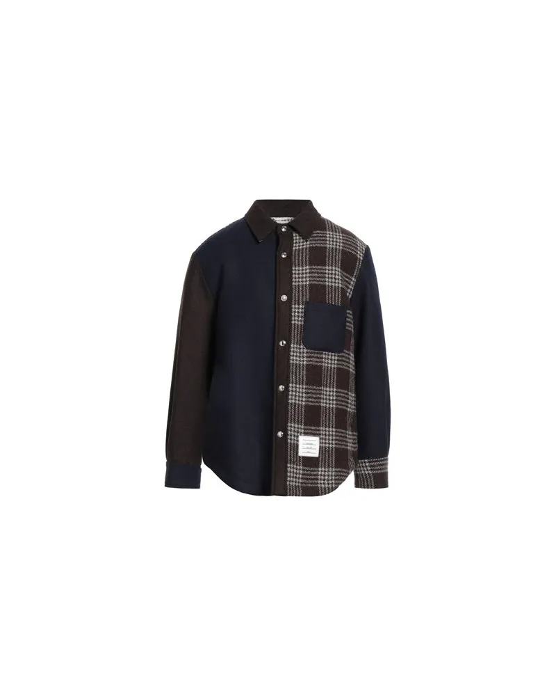 Thom Browne TOPS - Hemdenauf YOOX.COM Marineblau