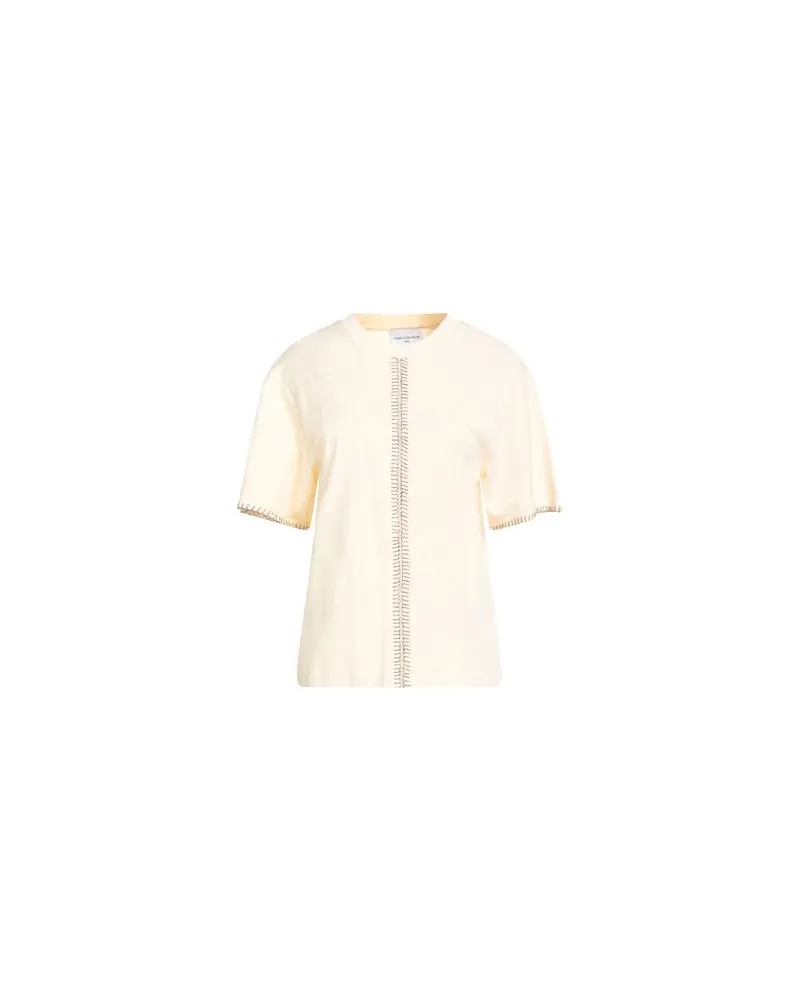 Isabelle Blanche TOPS - T-shirtsauf YOOX.COM Cremeweiß