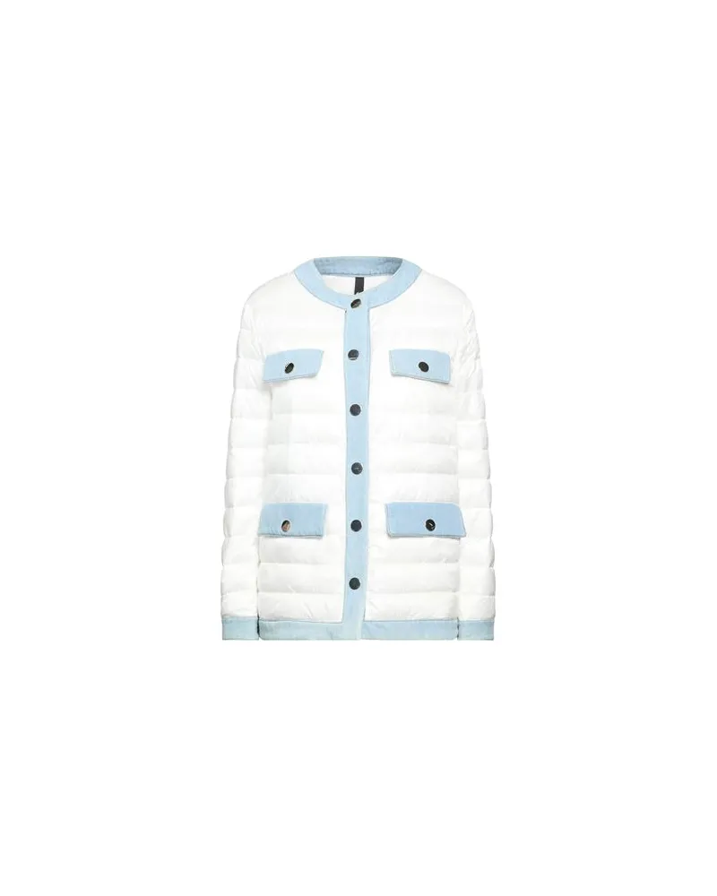 Blauer JACKEN & MÄNTEL - Pufferjacken & Daunenjackenauf YOOX.COM Weiß