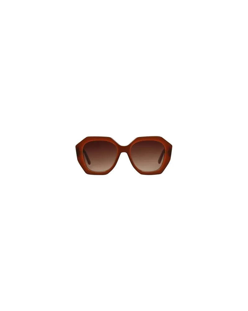 Karl Lagerfeld BRILLEN - Sonnenbrillenauf YOOX.COM Braun