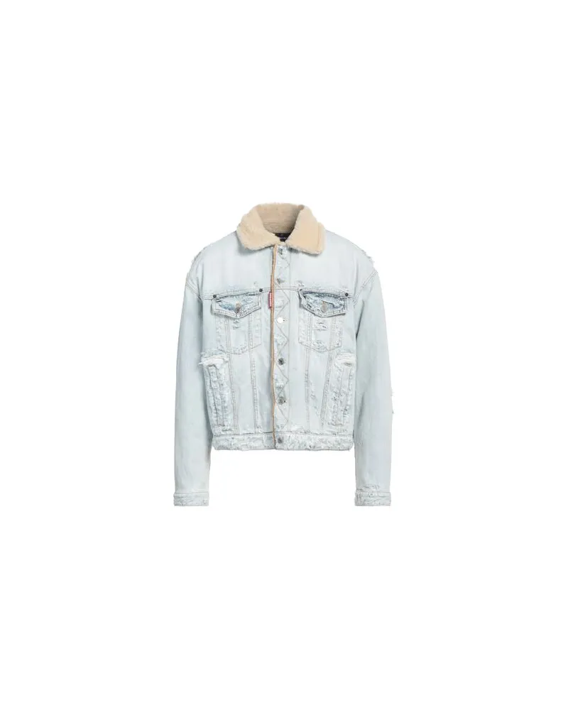 Dsquared2 JACKEN & MÄNTEL - Jeansjacken/Mäntelauf YOOX.COM Blau