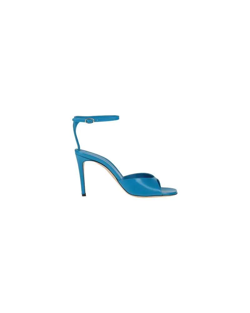 Victoria Beckham SCHUHE - Sandalenauf YOOX.COM Azurblau