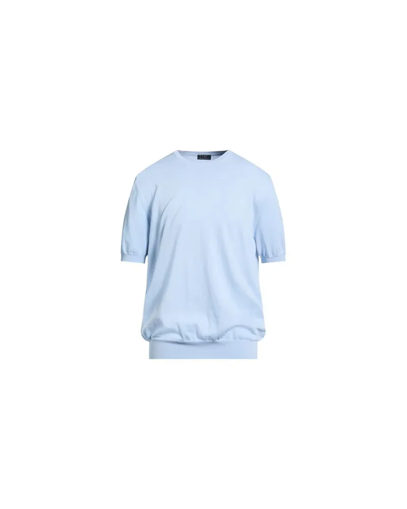 BARBA STRICKWAREN - Pulloverauf YOOX.COM Himmelblau