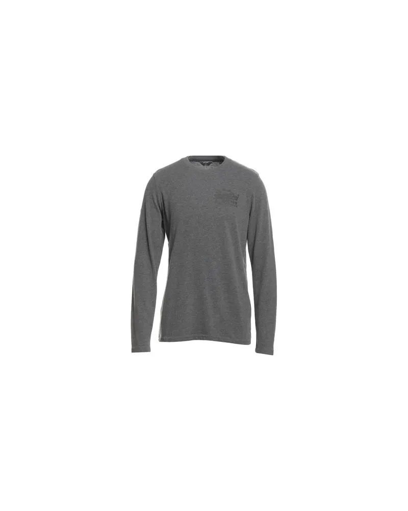 Superdry. VINTAGE LOGO HERITAGE LS TOP-D - TOPS - T-shirtsauf YOOX.COM Blei
