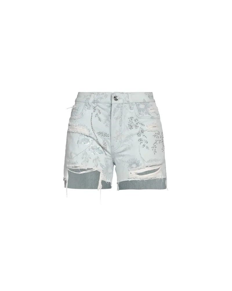 Liu Jo HOSEN & RÖCKE - Jeansshortsauf YOOX.COM Blau