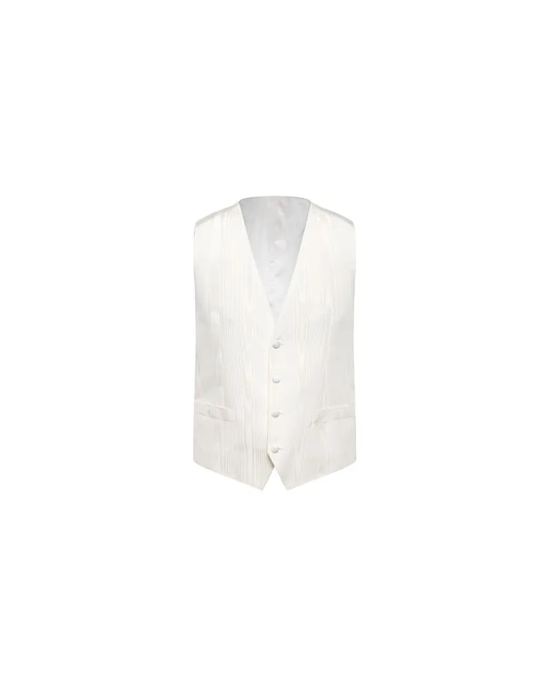 Dolce & Gabbana ANZÜGE und CO-ORDS - Couture-Westenauf YOOX.COM Elfenbein