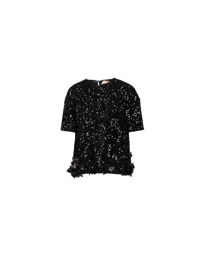 N° 21 TOPS - Topsauf YOOX.COM Schwarz