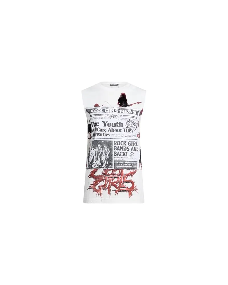 Dolce & Gabbana TOPS - T-shirtsauf YOOX.COM Weiß