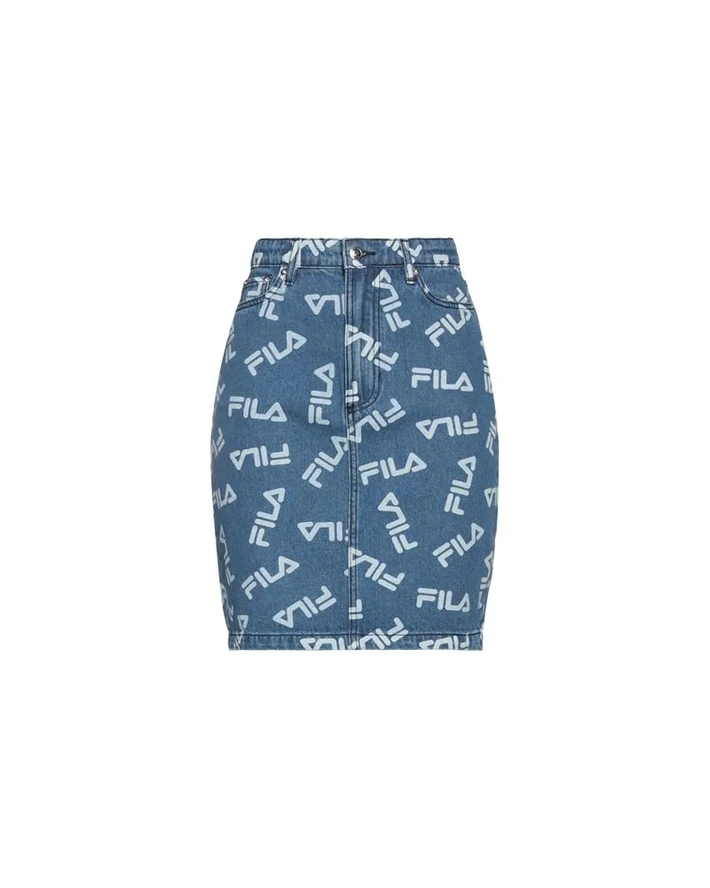 Fila HOSEN & RÖCKE - Jeansröckeauf YOOX.COM Blau