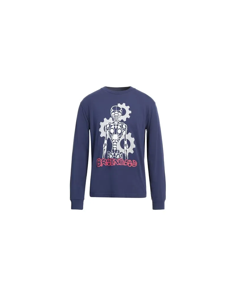Brain Dead TOPS - T-shirtsauf YOOX.COM Marineblau